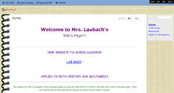 Desktop Screenshot of llaubach.wikispaces.com