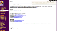 Desktop Screenshot of iteachpublic.wikispaces.com