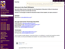 Tablet Screenshot of iteachpublic.wikispaces.com