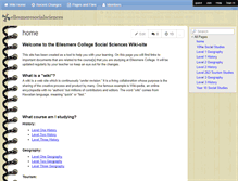 Tablet Screenshot of ellesmeresocialsciences.wikispaces.com