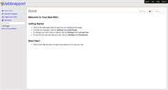 Desktop Screenshot of labbrapport.wikispaces.com
