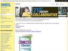 Tablet Screenshot of 21stcenturylearning.wikispaces.com