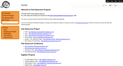 Desktop Screenshot of flatclassroomprojects.wikispaces.com