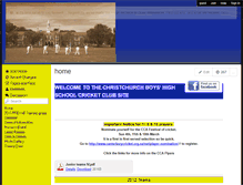Tablet Screenshot of cbhscricket.wikispaces.com
