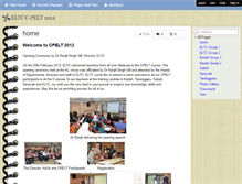 Tablet Screenshot of eltc-cpelt2012.wikispaces.com