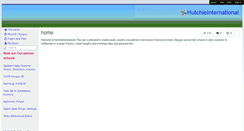 Desktop Screenshot of hutchieinternational.wikispaces.com