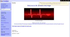 Desktop Screenshot of ernestpe.wikispaces.com