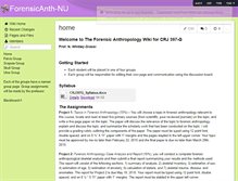 Tablet Screenshot of forensicanth-nu.wikispaces.com