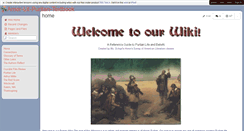 Desktop Screenshot of amer-lit-puritan-textbook.wikispaces.com