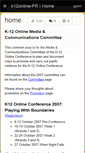 Mobile Screenshot of k12online-pr.wikispaces.com