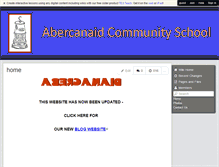 Tablet Screenshot of abercanaid.wikispaces.com