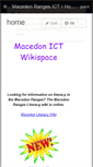 Mobile Screenshot of macedonict.wikispaces.com