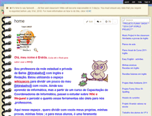 Tablet Screenshot of letras2009.wikispaces.com