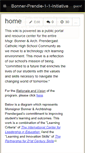 Mobile Screenshot of bonner-prendie-1-1-initiative.wikispaces.com