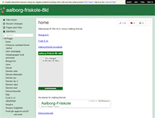 Tablet Screenshot of aalborg-friskole-8kl.wikispaces.com