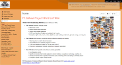Desktop Screenshot of fc-project.wikispaces.com