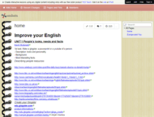 Tablet Screenshot of ambatx.wikispaces.com