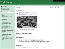 Tablet Screenshot of kilchoman.wikispaces.com
