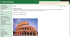 Desktop Screenshot of historyofsports.wikispaces.com
