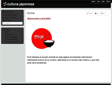 Tablet Screenshot of cultura-japonesa.wikispaces.com