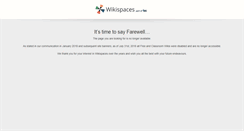 Desktop Screenshot of mrspepplerchemistry.wikispaces.com