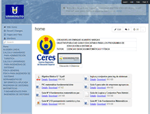 Tablet Screenshot of guias-uniminuto.wikispaces.com