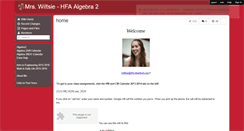 Desktop Screenshot of hfaalgebra2.wikispaces.com