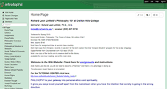 Desktop Screenshot of introtophil.wikispaces.com