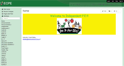 Desktop Screenshot of ecpe.wikispaces.com