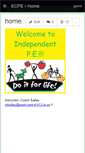 Mobile Screenshot of ecpe.wikispaces.com