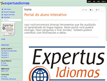 Tablet Screenshot of expertusidiomas.wikispaces.com