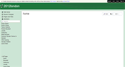 Desktop Screenshot of 2012london.wikispaces.com