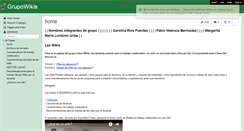 Desktop Screenshot of grupowikis.wikispaces.com