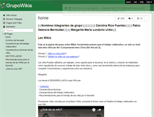 Tablet Screenshot of grupowikis.wikispaces.com