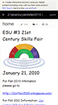 Mobile Screenshot of 21stcenturyskillsfair2010.wikispaces.com