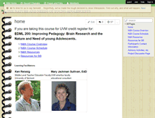 Tablet Screenshot of bbnn.wikispaces.com