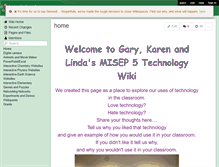 Tablet Screenshot of beck1science.wikispaces.com