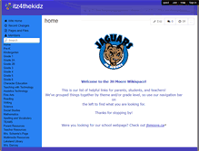 Tablet Screenshot of itz4thekidz.wikispaces.com