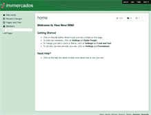 Tablet Screenshot of invmercados.wikispaces.com