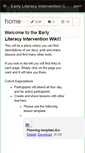 Mobile Screenshot of elicohort.wikispaces.com