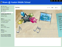 Tablet Screenshot of hms-music.wikispaces.com