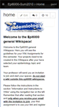 Mobile Screenshot of epi6000.wikispaces.com