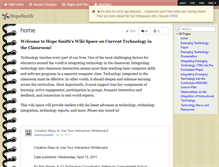 Tablet Screenshot of hopesmith.wikispaces.com