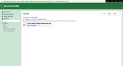 Desktop Screenshot of alevelmedia.wikispaces.com