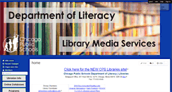 Desktop Screenshot of cpslibraries.wikispaces.com