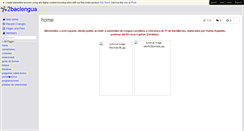 Desktop Screenshot of 2baclengua.wikispaces.com
