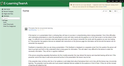 Desktop Screenshot of e-learningteama.wikispaces.com