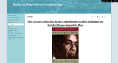Desktop Screenshot of historicalcontextofinvisibleman.wikispaces.com