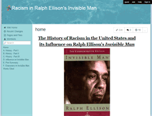 Tablet Screenshot of historicalcontextofinvisibleman.wikispaces.com