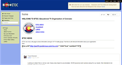 Desktop Screenshot of etoc1.wikispaces.com